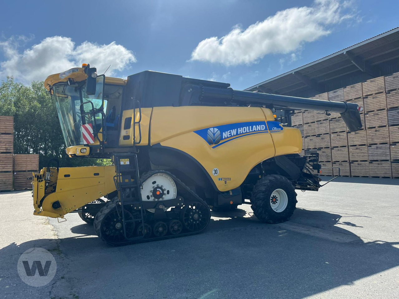 New Holland CR 8080 - 목초수확기 : 사진 1 New Holland CR 8080 - 목초수확기 : 사진 1