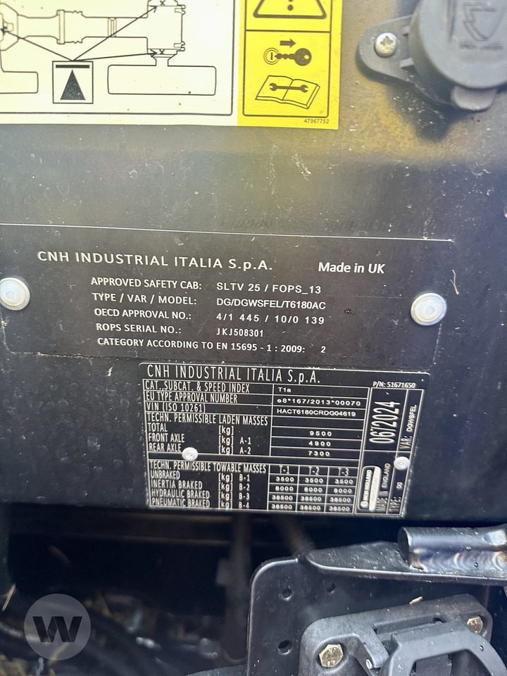 New Holland T6.180 - 장궤형 트랙터 : 사진 2 New Holland T6.180 - 장궤형 트랙터 : 사진 2