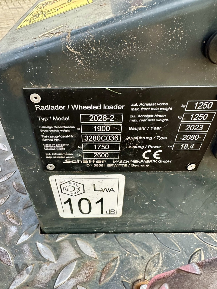 Schäffer 2028 - 수확기 : 사진 2 Schäffer 2028 - 수확기 : 사진 2