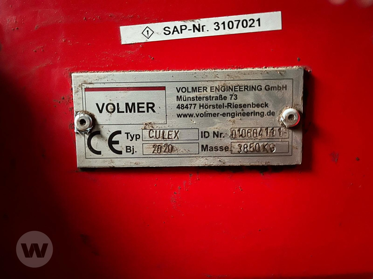 Volmer STRIP TILL CULEX - 슬러리 인젝터 : 사진 2 Volmer STRIP TILL CULEX - 슬러리 인젝터 : 사진 2