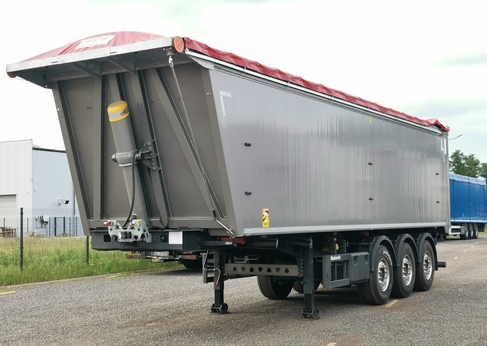 Reisch Aluminiowa 50m3, dach Cramaro manualny - 덤프 세미 트레일러 : 사진 1 Reisch Aluminiowa 50m3, dach Cramaro manualny - 덤프 세미 트레일러 : 사진 1