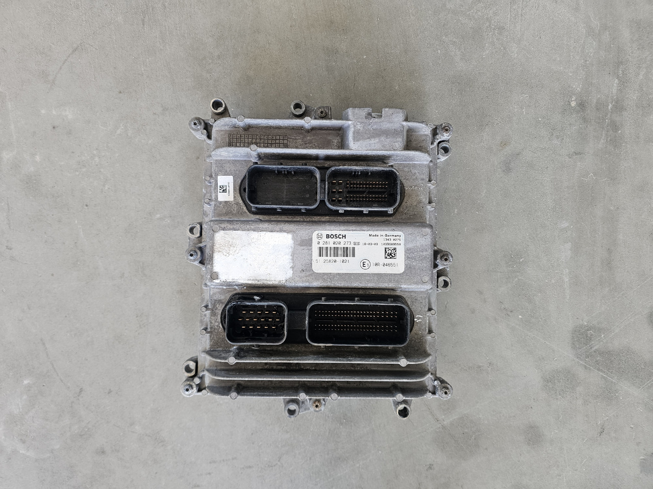 MAN TGS TGX EURO 6 / D2676 / ENGINE CONTROL UNIT - ECU : 사진 2 MAN TGS TGX EURO 6 / D2676 / ENGINE CONTROL UNIT - ECU : 사진 2