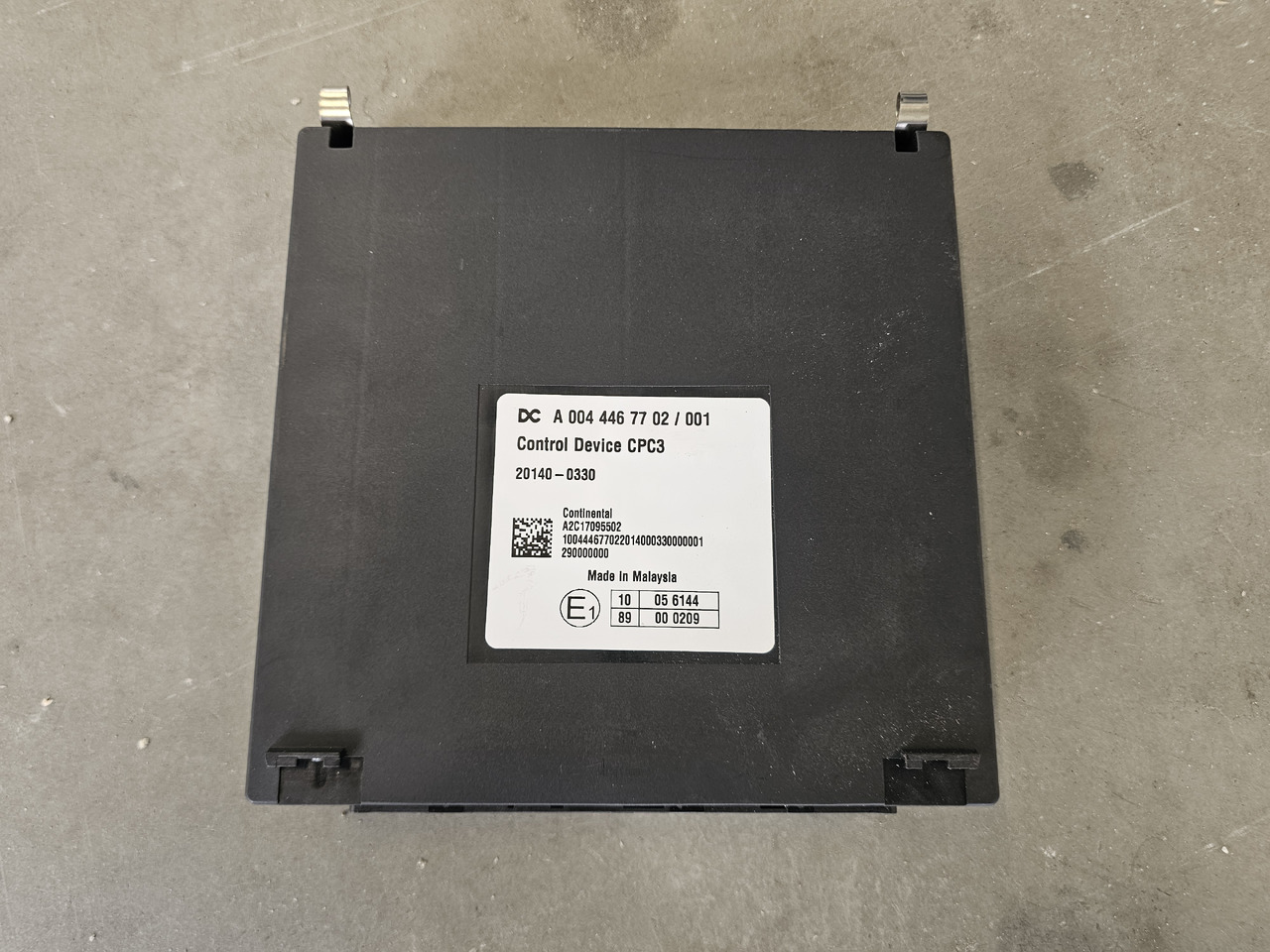 MERCEDES-BENZ ATEGO ACTROS MP4 EURO 6 / CPC3 / A0044467702 - ECU : 사진 2 MERCEDES-BENZ ATEGO ACTROS MP4 EURO 6 / CPC3 / A0044467702 - ECU : 사진 2