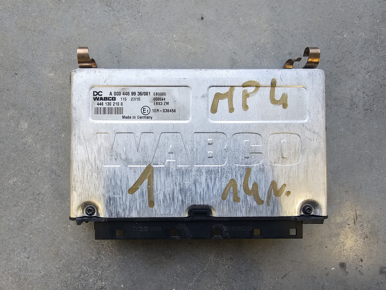 MERCEDES-BENZ ATEGO MP4 EURO 6 / ABS EBS CONTROL UNIT / A0004469936 - ECU : 사진 2 MERCEDES-BENZ ATEGO MP4 EURO 6 / ABS EBS CONTROL UNIT / A0004469936 - ECU : 사진 2