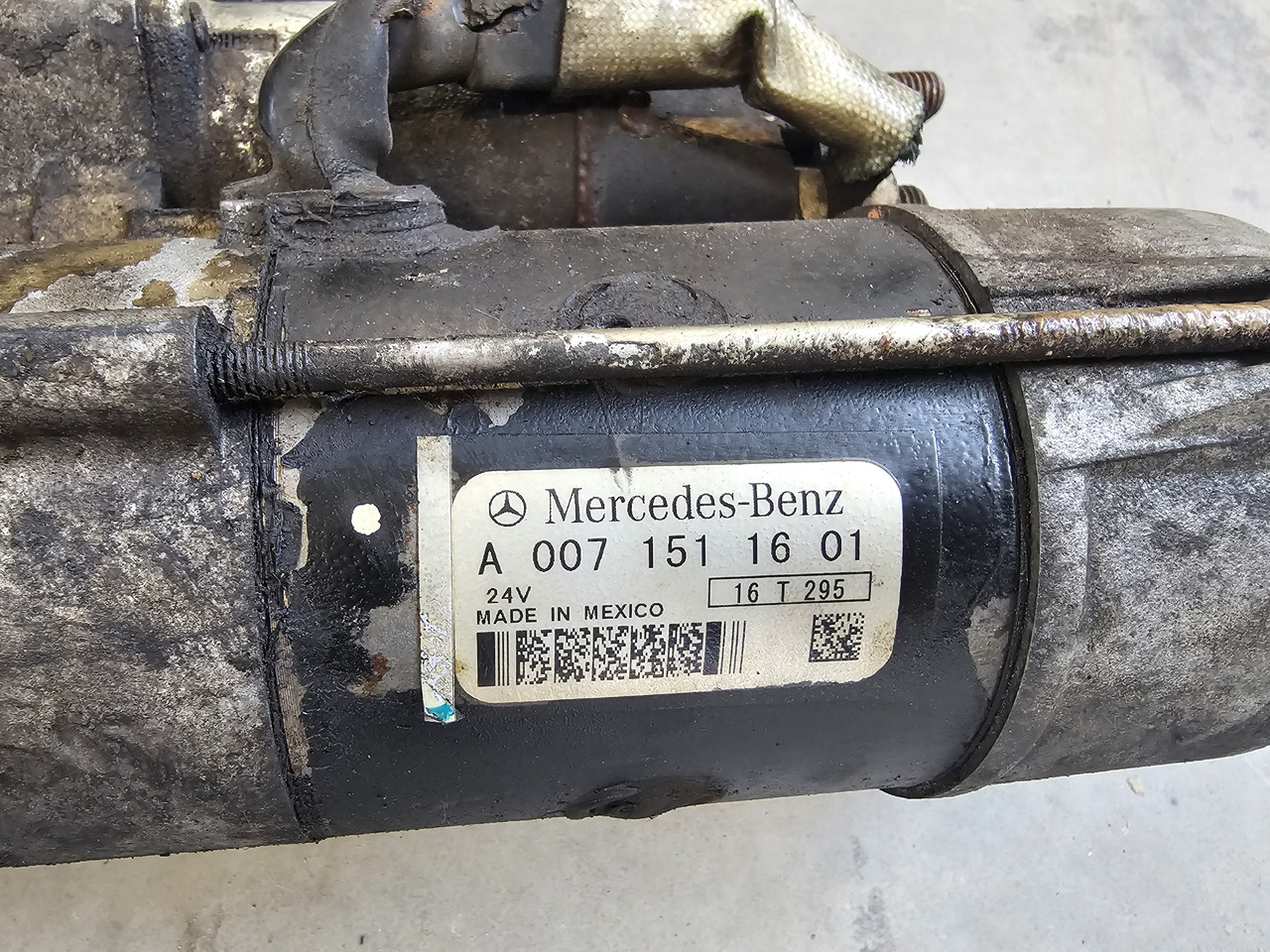 MERCEDES-BENZ ATEGO MP4 EURO 6 / ENGINE STARTER / OM936 / A0071511601 - 스티어링 칼럼 스위치 : 사진 3 MERCEDES-BENZ ATEGO MP4 EURO 6 / ENGINE STARTER / OM936 / A0071511601 - 스티어링 칼럼 스위치 : 사진 3