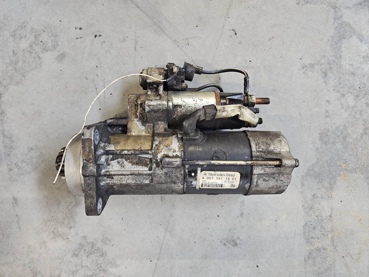 MERCEDES-BENZ ATEGO MP4 EURO 6 / ENGINE STARTER / OM936 / A0071511601 - 스티어링 칼럼 스위치 : 사진 2 MERCEDES-BENZ ATEGO MP4 EURO 6 / ENGINE STARTER / OM936 / A0071511601 - 스티어링 칼럼 스위치 : 사진 2