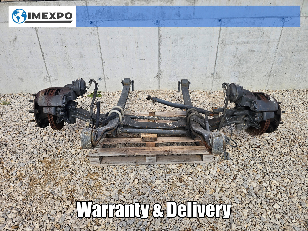 RENAULT RANGE T EURO 6 / COMPLETE FRONT AXLE - 앞 차축 : 사진 1 RENAULT RANGE T EURO 6 / COMPLETE FRONT AXLE - 앞 차축 : 사진 1