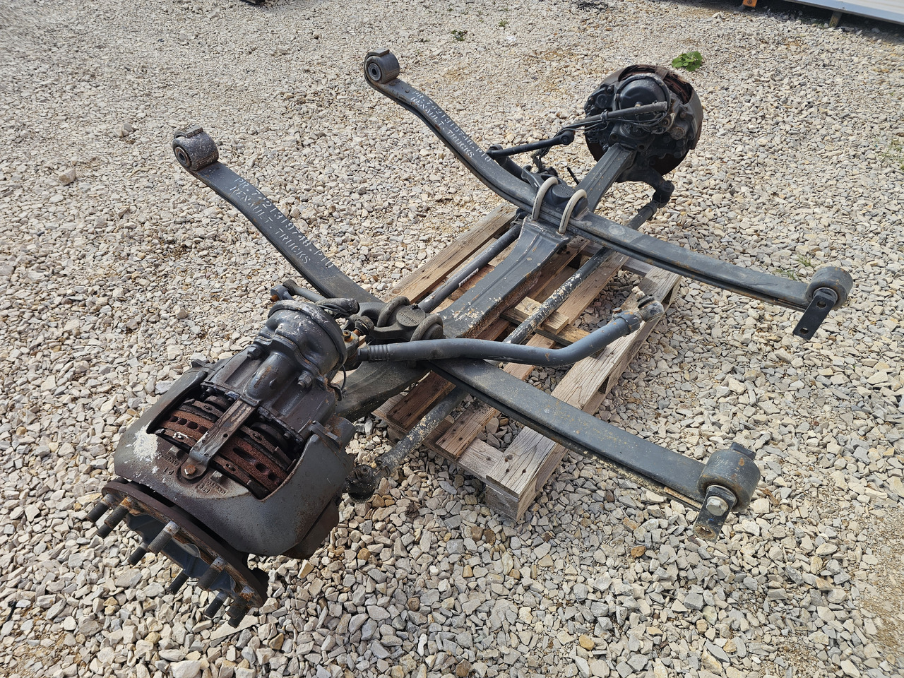 RENAULT RANGE T EURO 6 / COMPLETE FRONT AXLE - 앞 차축 : 사진 5 RENAULT RANGE T EURO 6 / COMPLETE FRONT AXLE - 앞 차축 : 사진 5