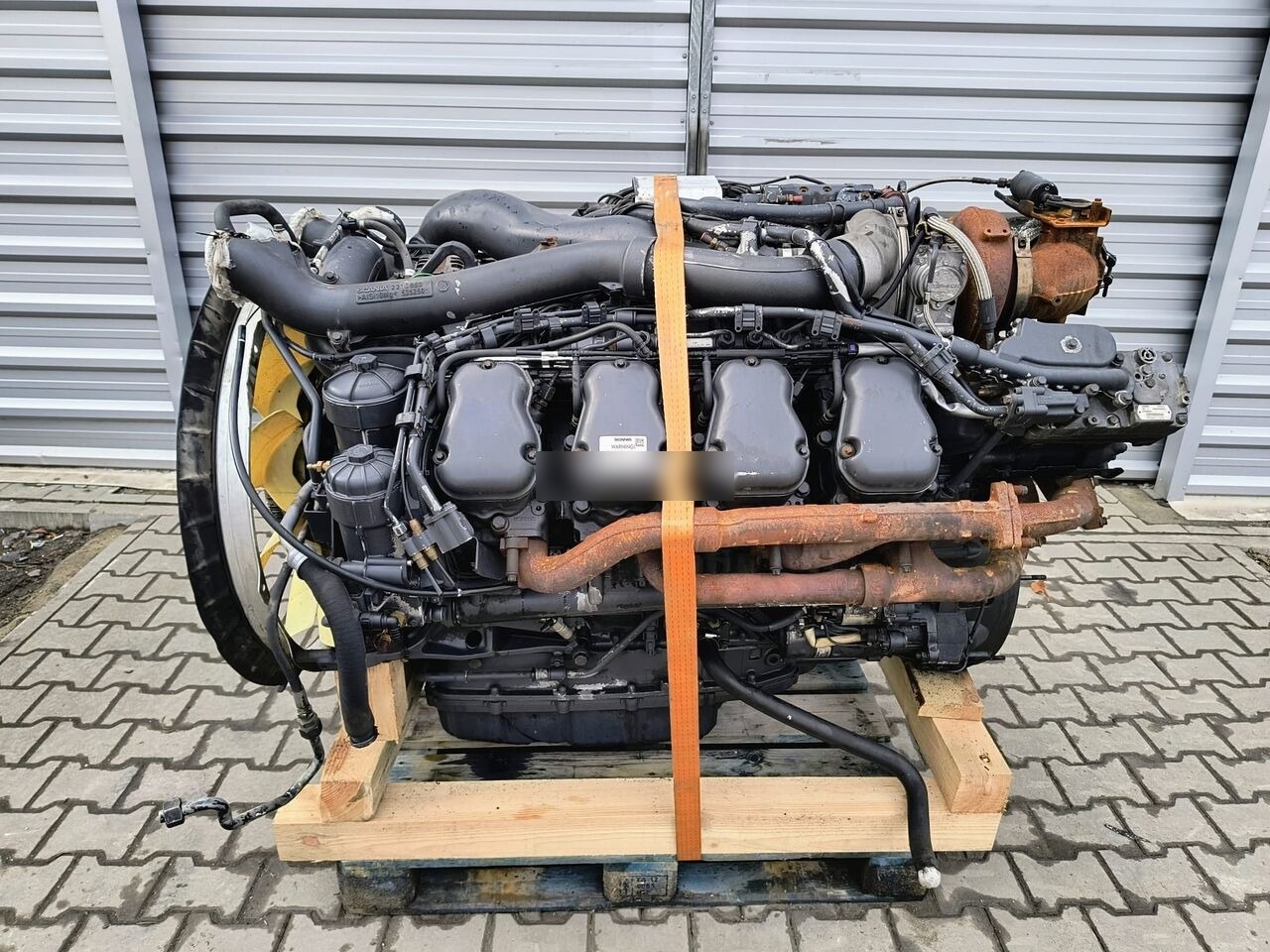 Scania DC16 103 V8 730HP 730KM - 엔진 트럭 용 : 사진 1 Scania DC16 103 V8 730HP 730KM - 엔진 트럭 용 : 사진 1