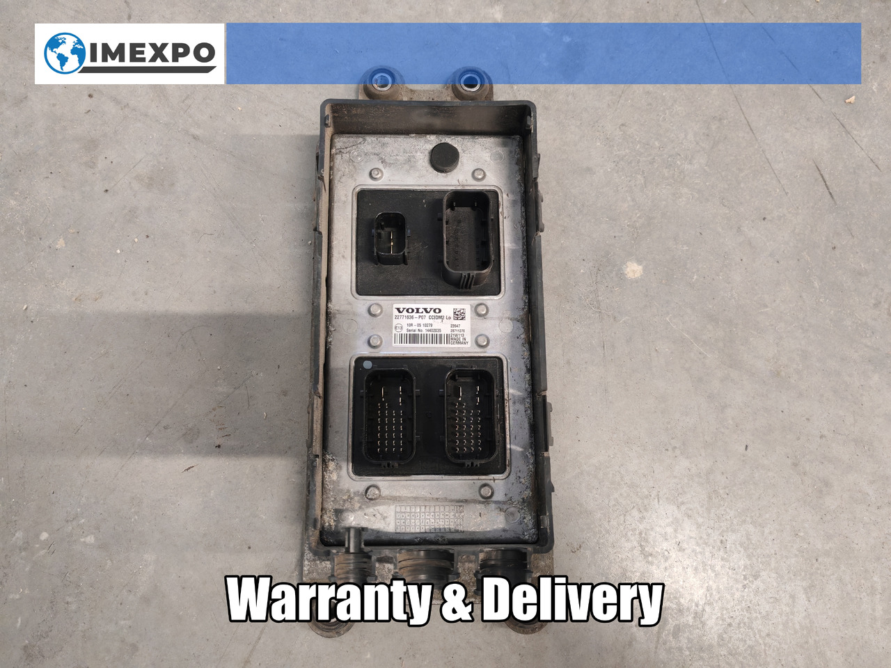 VOLVO FH5 FM5 EURO 6 / CCIOM2 Lo CONTROL UNIT/ 22771636 P02 - ECU : 사진 1 VOLVO FH5 FM5 EURO 6 / CCIOM2 Lo CONTROL UNIT/ 22771636 P02 - ECU : 사진 1