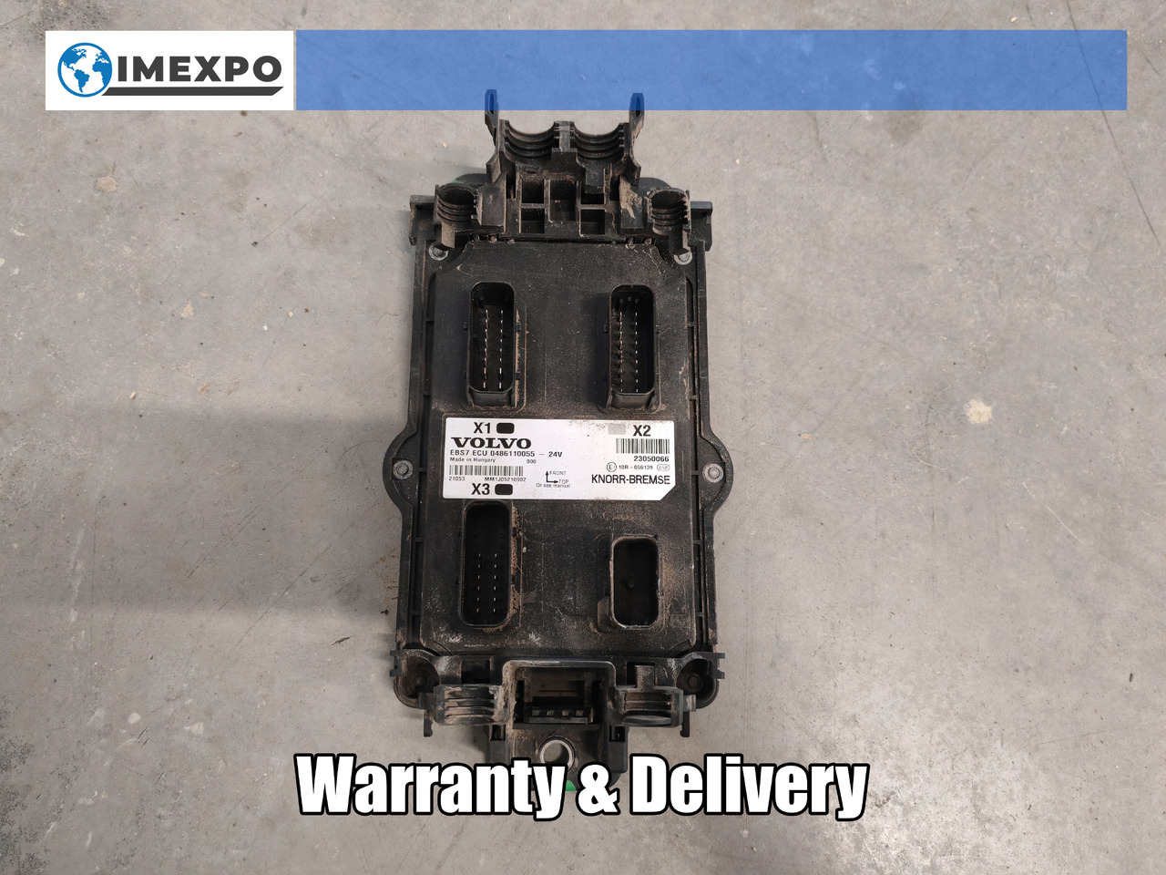 VOLVO FH5 FM5 EURO 6 / EBS CONTROL UNIT / 23050066 - ECU : 사진 1 VOLVO FH5 FM5 EURO 6 / EBS CONTROL UNIT / 23050066 - ECU : 사진 1