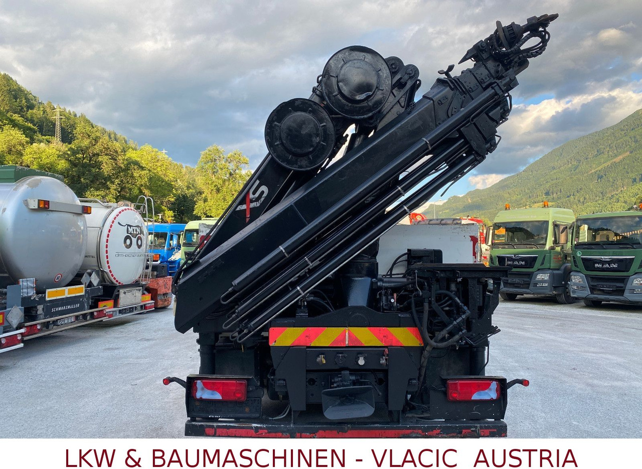 MAN 26.440 mit Kran HIAB 166 5XHydraulikauschub - 드롭사이드/ 플랫베드 트럭, 크레인 트럭 : 사진 4 MAN 26.440 mit Kran HIAB 166 5XHydraulikauschub - 드롭사이드/ 플랫베드 트럭, 크레인 트럭 : 사진 4