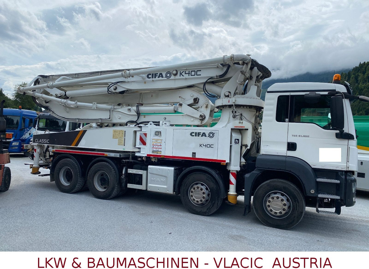 MAN 41.460 CIFA K40C - 콘크리트 펌프 트럭 : 사진 3 MAN 41.460 CIFA K40C - 콘크리트 펌프 트럭 : 사진 3