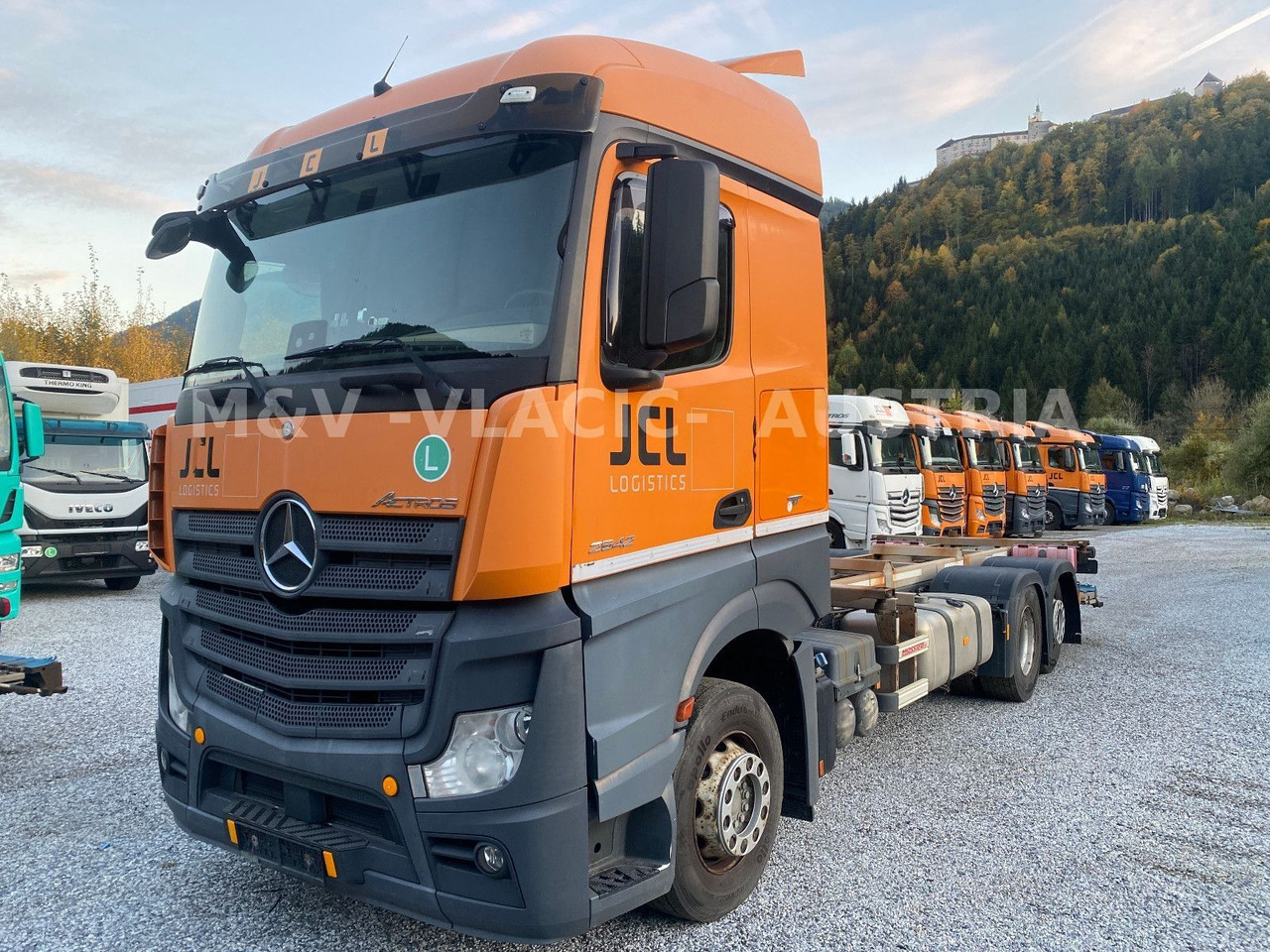 Mercedes-Benz 2542 - 컨테이너 운반 장치/ 스와프 보디 트럭 : 사진 1 Mercedes-Benz 2542 - 컨테이너 운반 장치/ 스와프 보디 트럭 : 사진 1