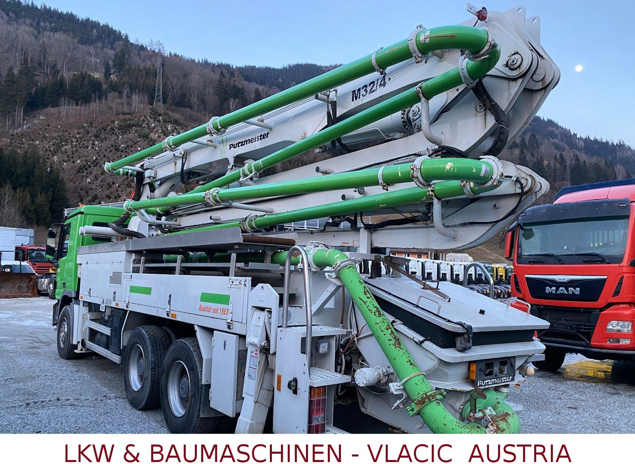 Mercedes-Benz 2641 Putzmeister 32/4 - 콘크리트 펌프 트럭 : 사진 3 Mercedes-Benz 2641 Putzmeister 32/4 - 콘크리트 펌프 트럭 : 사진 3