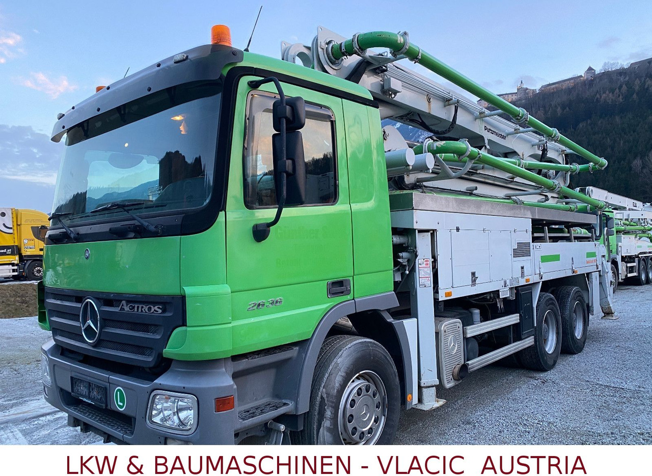 Mercedes-Benz 2641 Putzmeister 32/4 - 콘크리트 펌프 트럭 : 사진 1 Mercedes-Benz 2641 Putzmeister 32/4 - 콘크리트 펌프 트럭 : 사진 1