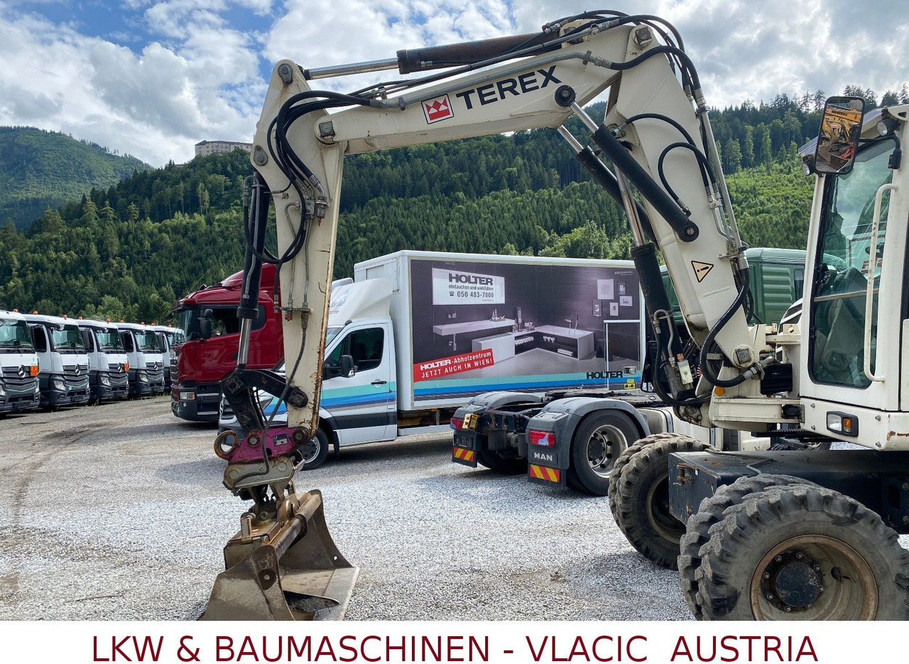 Terex TW 110 Mobilbagger inkl.4Löffeln - 휠 굴삭기 : 사진 3 Terex TW 110 Mobilbagger inkl.4Löffeln - 휠 굴삭기 : 사진 3