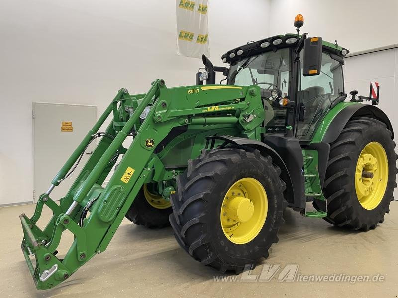 John Deere 6195R DirectDrive MIT FRONTLADER - 장궤형 트랙터 : 사진 5 John Deere 6195R DirectDrive MIT FRONTLADER - 장궤형 트랙터 : 사진 5