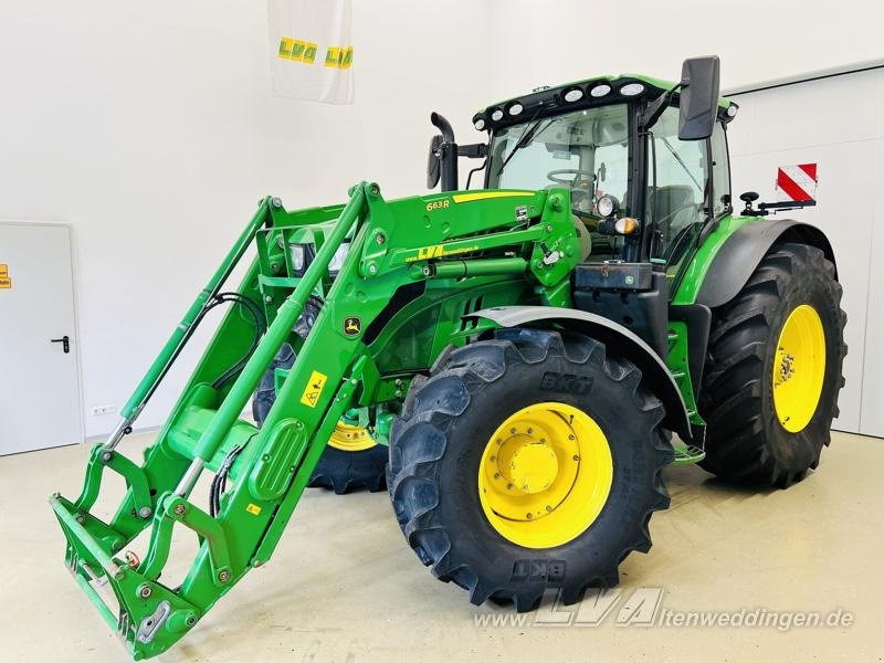 John Deere 6195R DirectDrive - 장궤형 트랙터 : 사진 1 John Deere 6195R DirectDrive - 장궤형 트랙터 : 사진 1