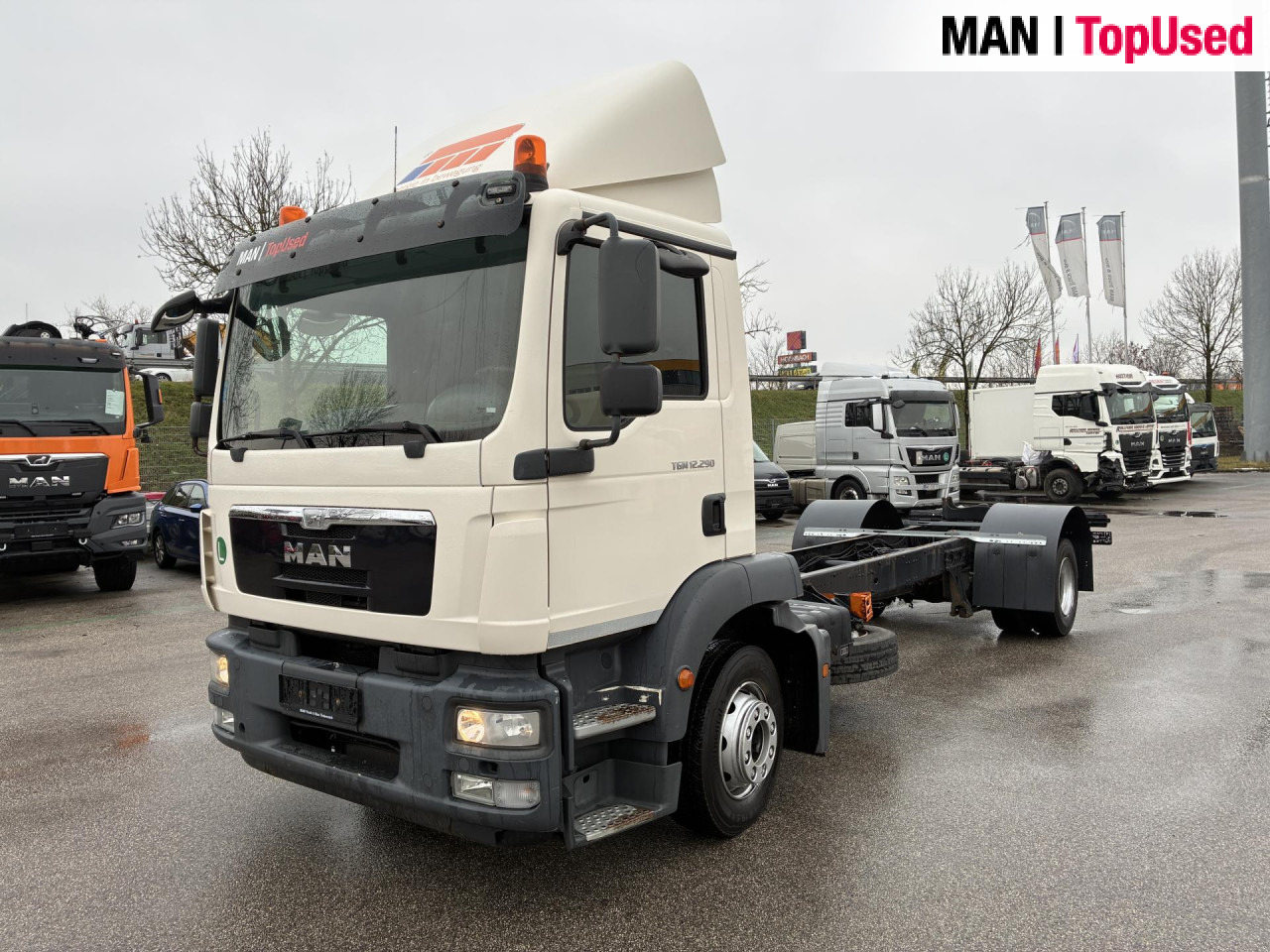MAN TGM 12.290 4X2 LL - 캡 새시 트럭 : 사진 1 MAN TGM 12.290 4X2 LL - 캡 새시 트럭 : 사진 1