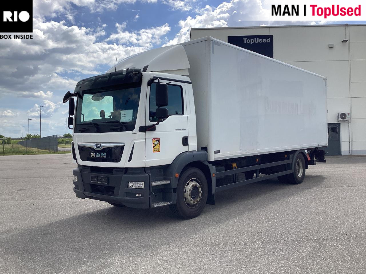 MAN TGM 15.320 4X2 BL - 박스 트럭 : 사진 1 MAN TGM 15.320 4X2 BL - 박스 트럭 : 사진 1