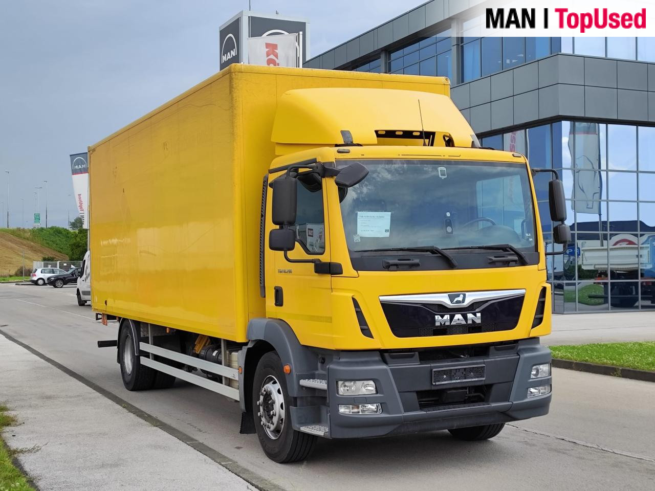 MAN TGM 18.290 4X2 BL - 박스 트럭 : 사진 1 MAN TGM 18.290 4X2 BL - 박스 트럭 : 사진 1