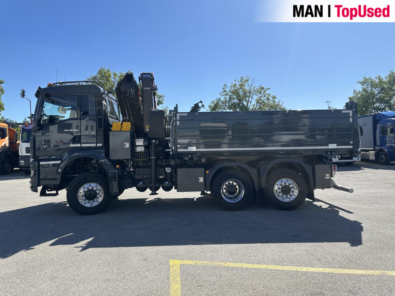 MAN TGS 28.520 6x4-4 BL CH - 덤프트럭 : 사진 3 MAN TGS 28.520 6x4-4 BL CH - 덤프트럭 : 사진 3