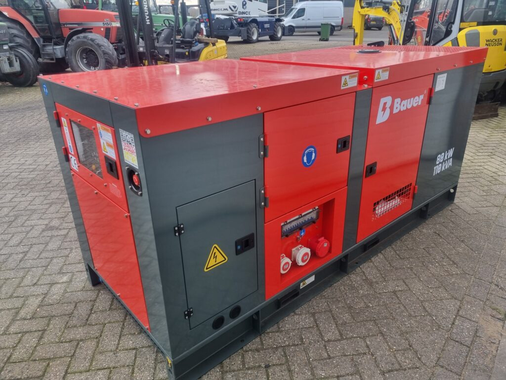 BAUER GFS-80 kW diesel generator - 발전기 세트 : 사진 2 BAUER GFS-80 kW diesel generator - 발전기 세트 : 사진 2