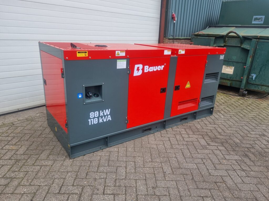 BAUER GFS-80 kW diesel generator - 발전기 세트 : 사진 1 BAUER GFS-80 kW diesel generator - 발전기 세트 : 사진 1