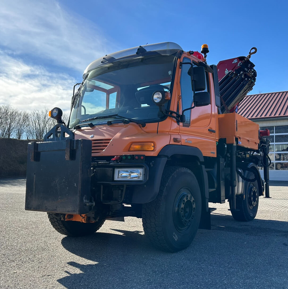 지자체/ 특수 차량 Unimog 400 - U400 405 25177 mit Wechselkran Merced : 사진 9