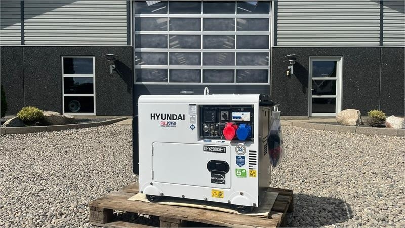 Hyundai DHY8500SE-T 7,0kW diesel - 발전기 세트 : 사진 1 Hyundai DHY8500SE-T 7,0kW diesel - 발전기 세트 : 사진 1