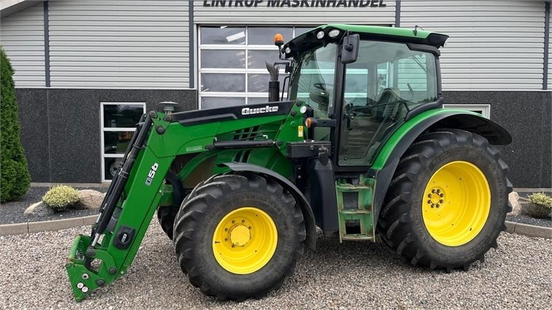 John Deere 6115R Med frontlæsser og krybegear - 장궤형 트랙터 : 사진 1 John Deere 6115R Med frontlæsser og krybegear - 장궤형 트랙터 : 사진 1