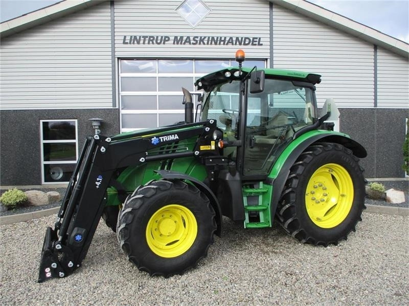 John Deere 6125R AutoPower med frontlæsser - 장궤형 트랙터 : 사진 1 John Deere 6125R AutoPower med frontlæsser - 장궤형 트랙터 : 사진 1