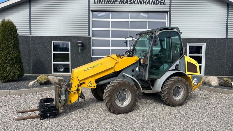 Kramer 750T Allrad med pallegafler og adabter. Med telesk - 수확기 : 사진 1 Kramer 750T Allrad med pallegafler og adabter. Med telesk - 수확기 : 사진 1