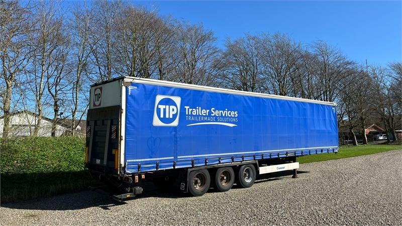 Krone Sættevogn med lift i bag SDP 27 eLB4-CS med lift i - 커튼사이더 세미 트레일러 : 사진 3 Krone Sættevogn med lift i bag SDP 27 eLB4-CS med lift i - 커튼사이더 세미 트레일러 : 사진 3