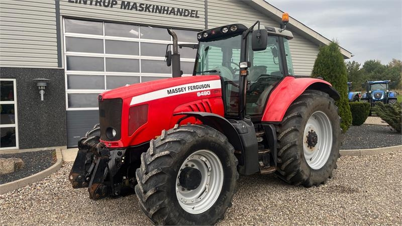 Massey Ferguson 6490 Dyna 6 med frontlift  - 장궤형 트랙터 : 사진 2 Massey Ferguson 6490 Dyna 6 med frontlift  - 장궤형 트랙터 : 사진 2