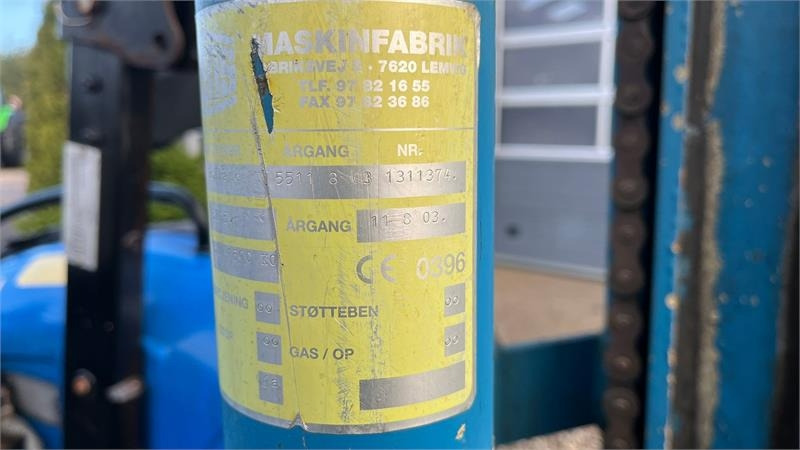 New Holland TN55D Med Byggelift - 장궤형 트랙터 : 사진 4 New Holland TN55D Med Byggelift - 장궤형 트랙터 : 사진 4