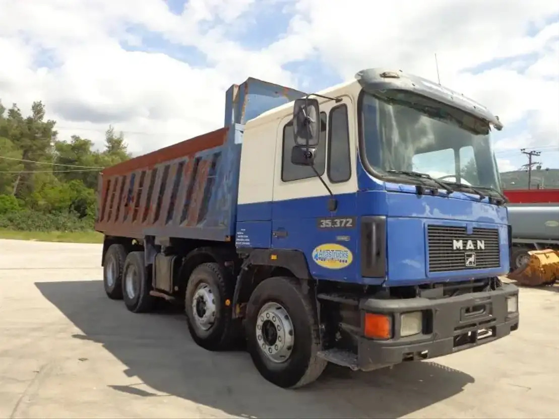 MAN 33.372 MAN 35.372 8X4 Kipper -Airco - 덤프트럭 : 사진 2 MAN 33.372 MAN 35.372 8X4 Kipper -Airco - 덤프트럭 : 사진 2