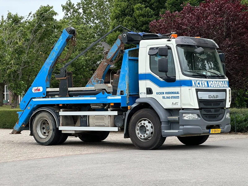 DAF LF 310 Portaalarm/ ABSETZKIPPER!!AIRCO/KLIMA/EURO6! - 스킵 로더 트럭 : 사진 2 DAF LF 310 Portaalarm/ ABSETZKIPPER!!AIRCO/KLIMA/EURO6! - 스킵 로더 트럭 : 사진 2