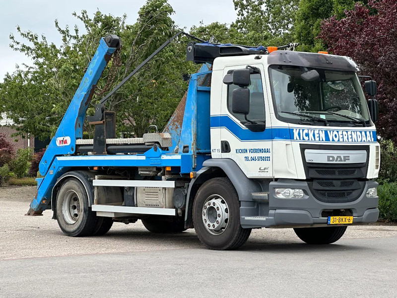 DAF LF 310 Portaalarm/ ABSETZKIPPER!!AIRCO/KLIMA/EURO6! - 스킵 로더 트럭 : 사진 1 DAF LF 310 Portaalarm/ ABSETZKIPPER!!AIRCO/KLIMA/EURO6! - 스킵 로더 트럭 : 사진 1