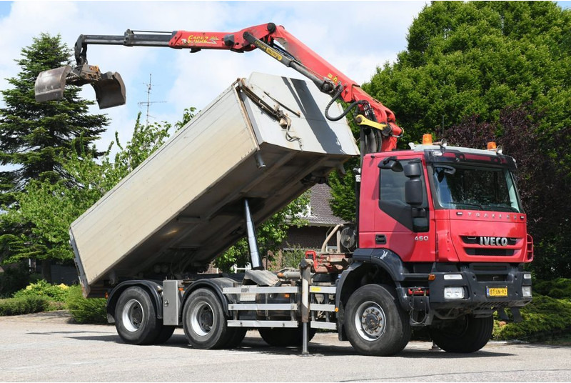 Iveco TRAKKER 450ps !!Z-KRAAN!!RADIO REMOTE!!3 SIDED TIPPER!!EURO5!! 10MM CHASSIS LIBIA!! - 덤프트럭, 크레인 트럭 : 사진 4 Iveco TRAKKER 450ps !!Z-KRAAN!!RADIO REMOTE!!3 SIDED TIPPER!!EURO5!! 10MM CHASSIS LIBIA!! - 덤프트럭, 크레인 트럭 : 사진 4