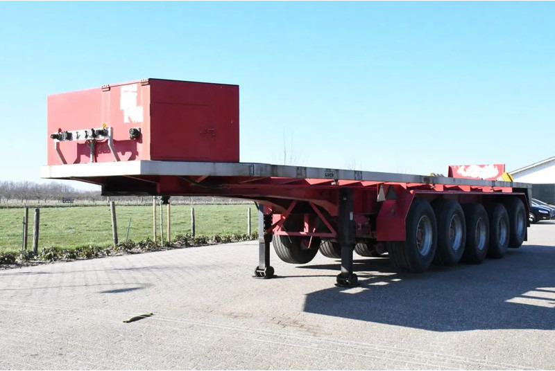 LUECK SPR75/5 5 achse BALLAST TRAILER 3x STEERAXLE!! - 드롭사이드/ 플랫베드 세미 트레일러 : 사진 2 LUECK SPR75/5 5 achse BALLAST TRAILER 3x STEERAXLE!! - 드롭사이드/ 플랫베드 세미 트레일러 : 사진 2
