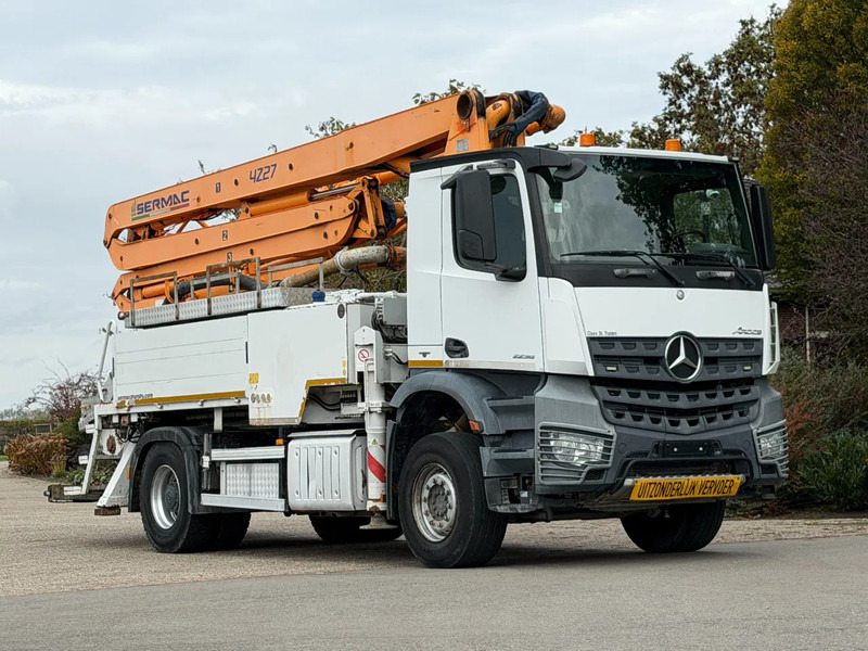 Mercedes-Benz Arocs 2236 PUMI/BETONPOMP!!BETONPUMPE 2017!!SERMAC 4Z27!! only 862 hours!! - 콘크리트 펌프 트럭 : 사진 1 Mercedes-Benz Arocs 2236 PUMI/BETONPOMP!!BETONPUMPE 2017!!SERMAC 4Z27!! only 862 hours!! - 콘크리트 펌프 트럭 : 사진 1