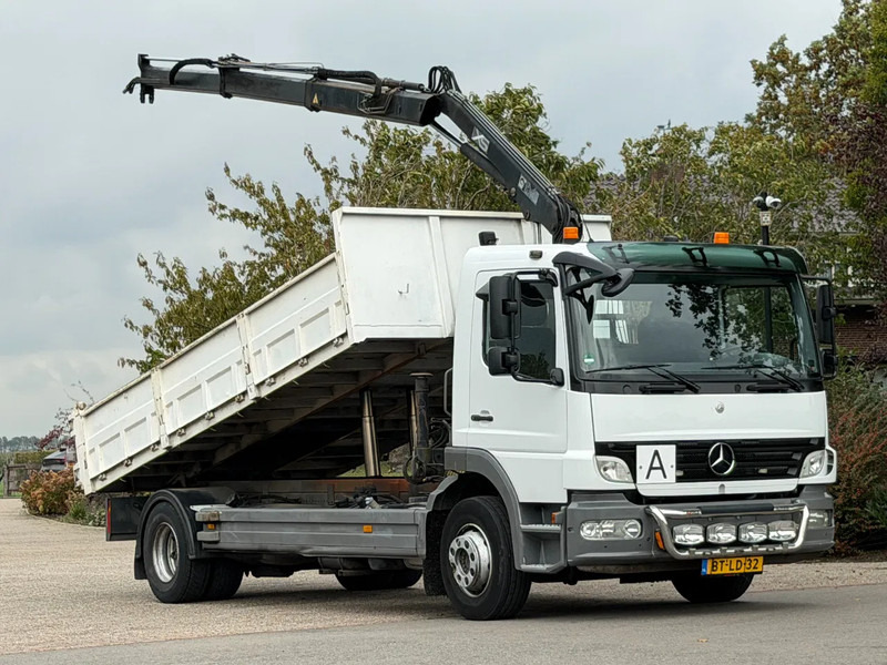 Mercedes-Benz Atego 1218 KRAAN/KIPPER!!MANUELL!! - 덤프트럭, 크레인 트럭 : 사진 1 Mercedes-Benz Atego 1218 KRAAN/KIPPER!!MANUELL!! - 덤프트럭, 크레인 트럭 : 사진 1