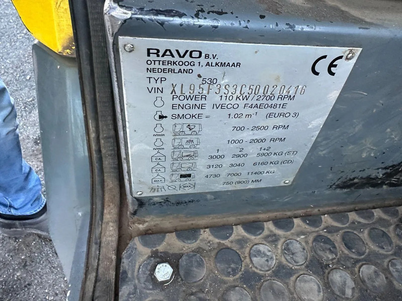 거리 청소 차량 Ravo 530 VEEGMACHINE/SWEEPER!! : 사진 10