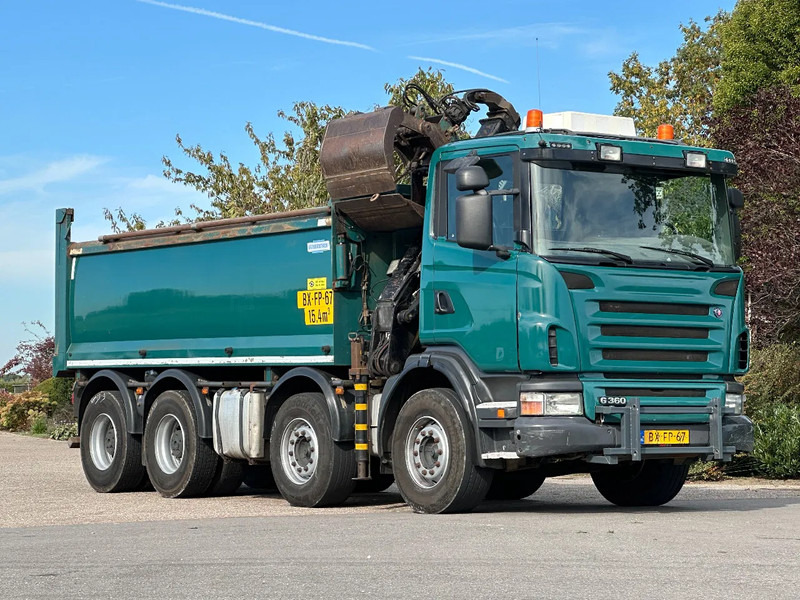 Scania G360 8x4!!Z-Kraan/KIPPER!! - 덤프트럭, 크레인 트럭 : 사진 2 Scania G360 8x4!!Z-Kraan/KIPPER!! - 덤프트럭, 크레인 트럭 : 사진 2