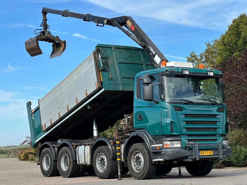 Scania G360 8x4!!Z-Kraan/KIPPER!! - 덤프트럭, 크레인 트럭 : 사진 1 Scania G360 8x4!!Z-Kraan/KIPPER!! - 덤프트럭, 크레인 트럭 : 사진 1