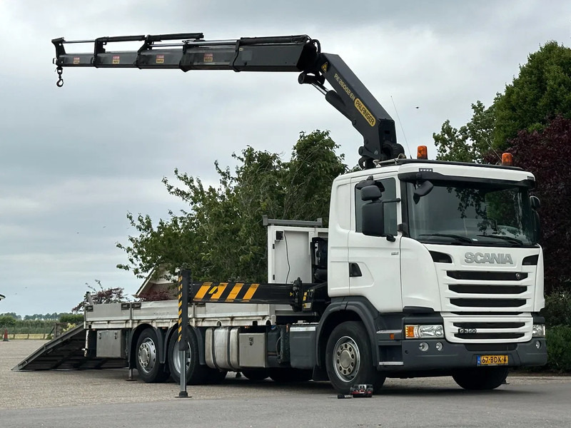 Scania G360 EURO6!!KRAAN/KRAN/MACHINE/MASCHINE/RAMPEN!!TRANSPORTER!LIER/WINCH!! - 자동 운반 장치 트럭, 크레인 트럭 : 사진 1 Scania G360 EURO6!!KRAAN/KRAN/MACHINE/MASCHINE/RAMPEN!!TRANSPORTER!LIER/WINCH!! - 자동 운반 장치 트럭, 크레인 트럭 : 사진 1