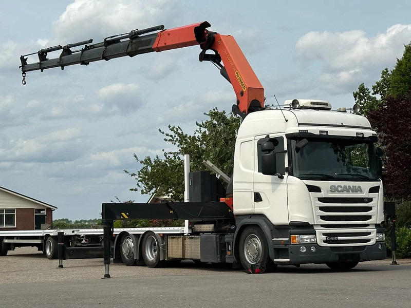 Scania G410 !KRAAN/CRANE/GRUE/ PALFINGER 53TM!! RADIO REMOTE!! EURO 6!!TOP! - 크레인 트럭 : 사진 1 Scania G410 !KRAAN/CRANE/GRUE/ PALFINGER 53TM!! RADIO REMOTE!! EURO 6!!TOP! - 크레인 트럭 : 사진 1