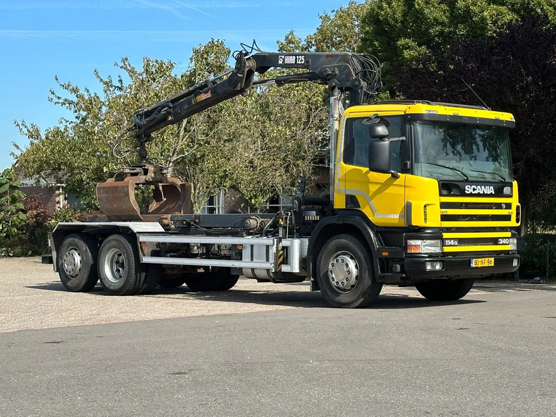 Scania R114-340 6x2 !!KRAAN/CONTAINER/KABEL!!MANUELL!! - 케이블 시스템 트럭, 크레인 트럭 : 사진 4 Scania R114-340 6x2 !!KRAAN/CONTAINER/KABEL!!MANUELL!! - 케이블 시스템 트럭, 크레인 트럭 : 사진 4